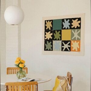 UPTON Asterism Print on Canvas 44 x 36